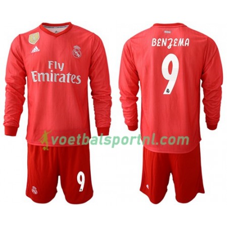 Real Madrid Benzema 9 Kind Third Tenue 2018-19 L/S Real Madrid Benzema 9 Kind Third Tenue 2018-19 L/S
